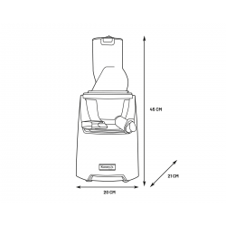 Kuvings EVO820 - Extracteur de Jus avec Garantie 10 ans - KUVINGS