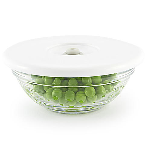 bouteille en verre sous vide