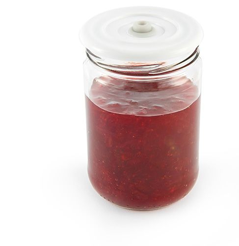 bouteille en verre sous vide